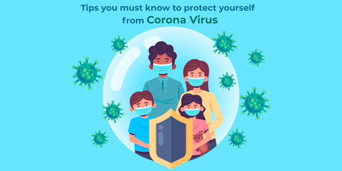 Tips you must know how to protect yourself from Corona Virus AQI