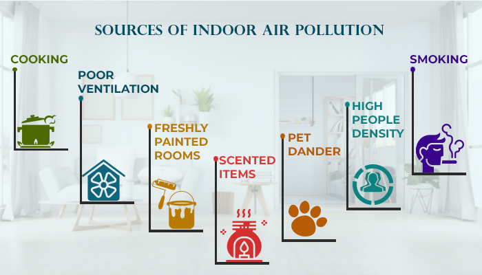 sources of indoor air pollution