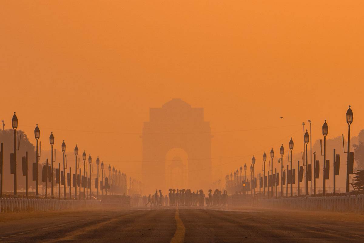 delhi air pollution level
