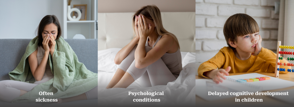 Adequate sleep causes many affects 