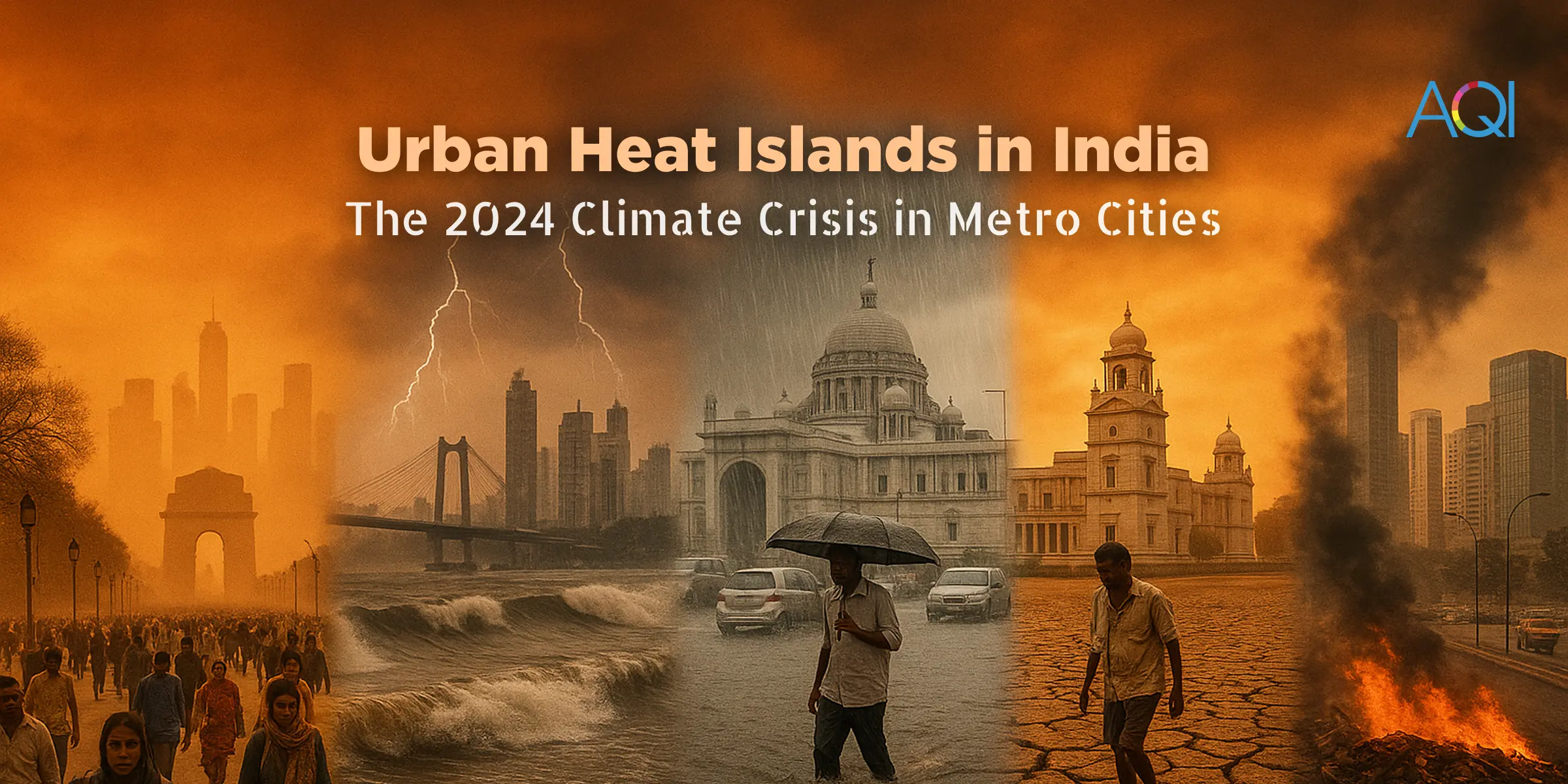 Urban Heat Islands in India: The 2024 Climate Crisis in Metro Cities