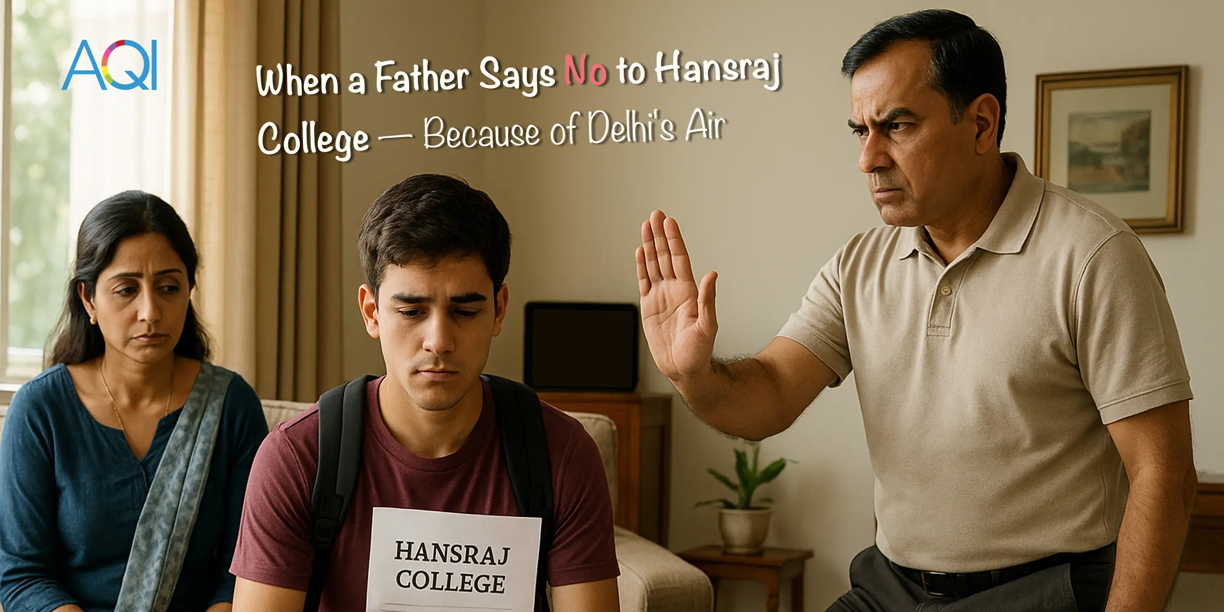 Big Dreams, Toxic Air: Why a Father&#8217;s &#8216;No&#8217; to Hansraj College Over Delhi Pollution is a Warning for India