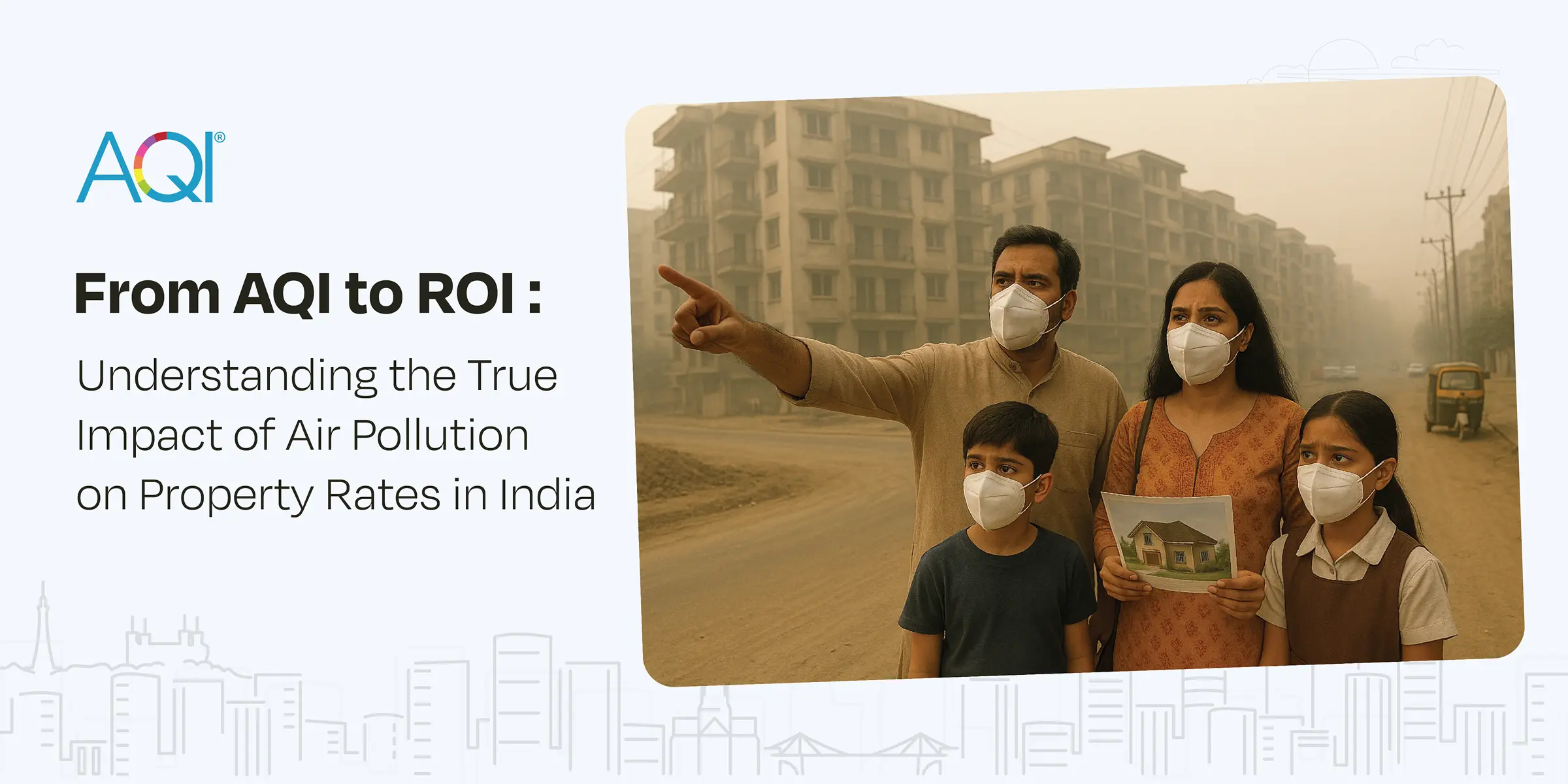 What Is the Real Impact of Air Pollution on Property Rates in India?