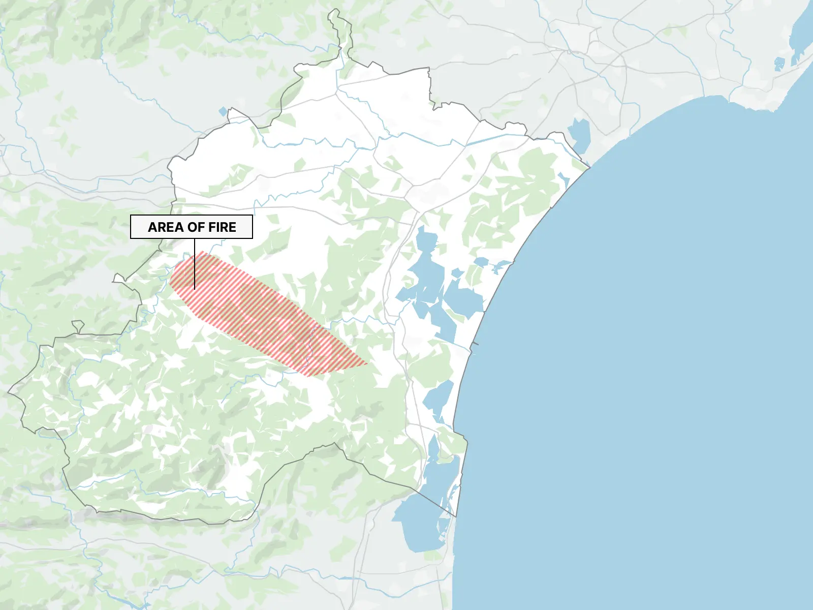 france fire area for last two days in 2025