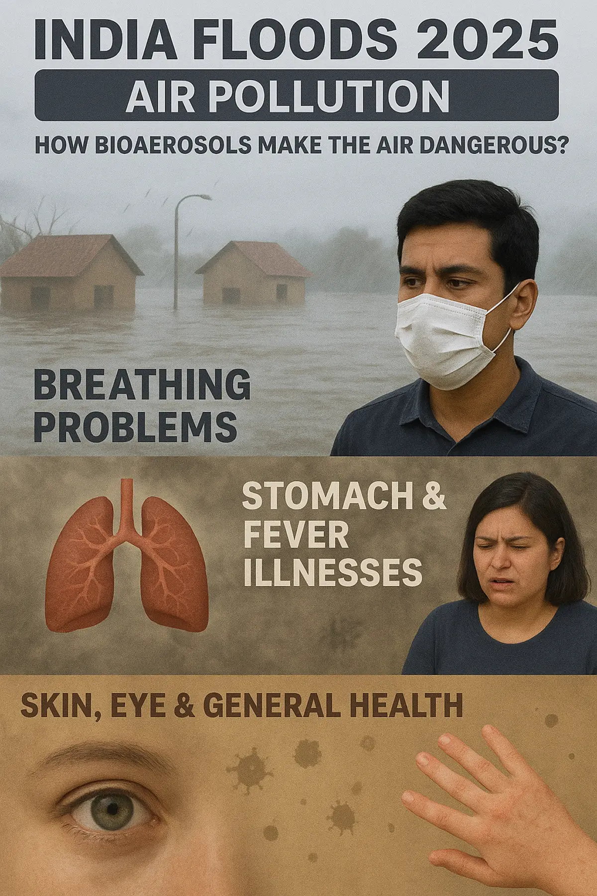How India's flood 2025 can affect the health of residents suffering