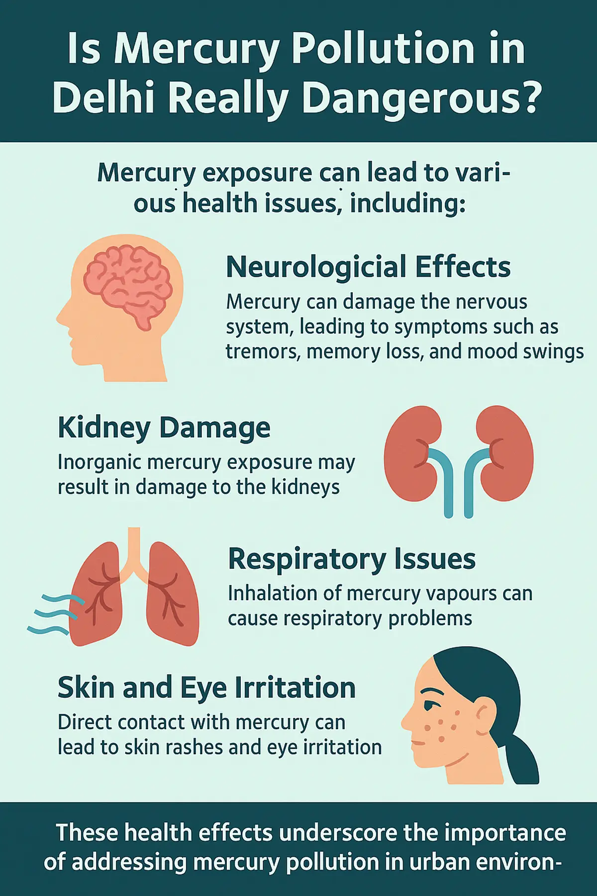 health impacts on human if exposed to mercury air pollution