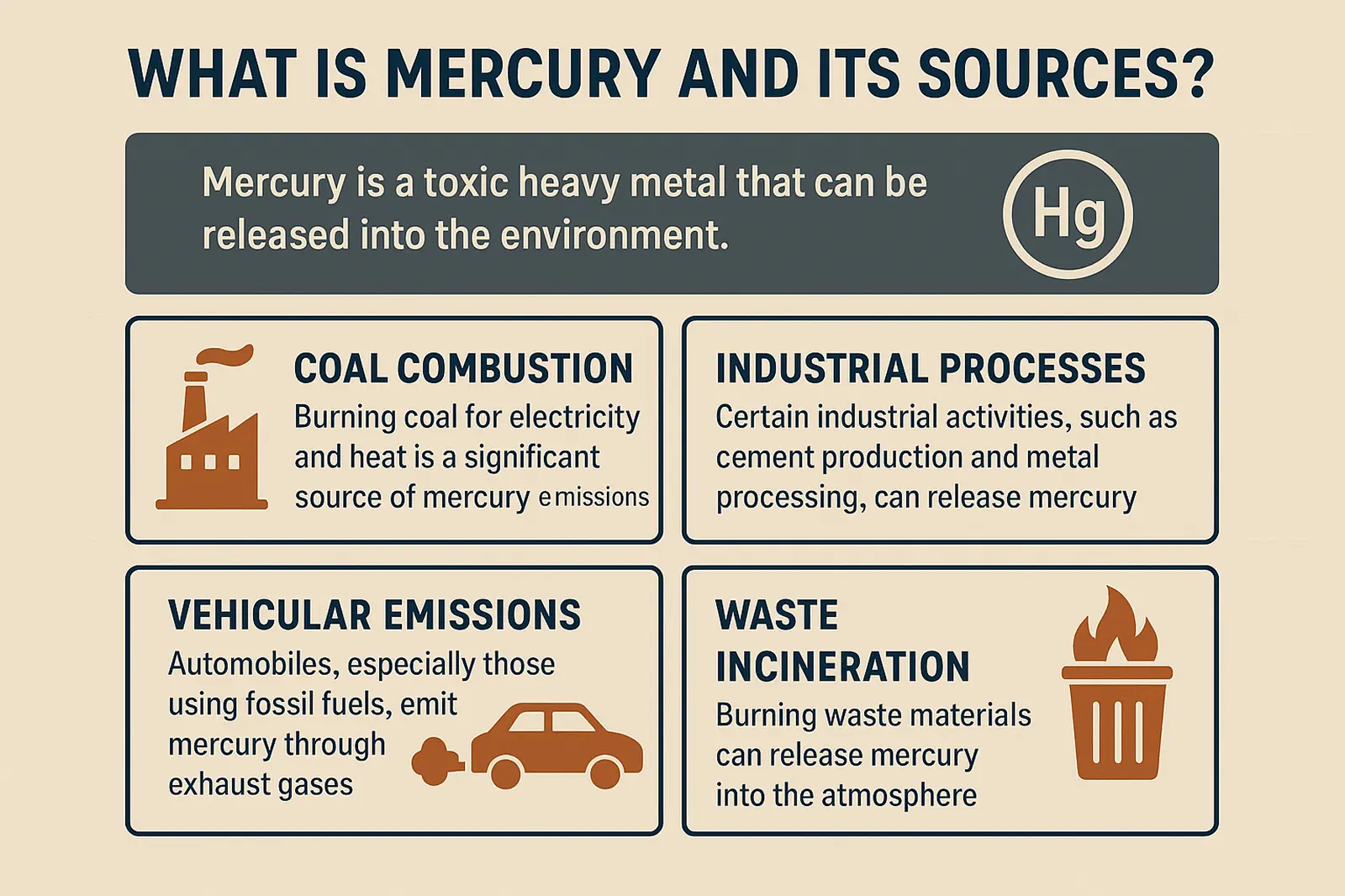 What is mercury and its sources explained